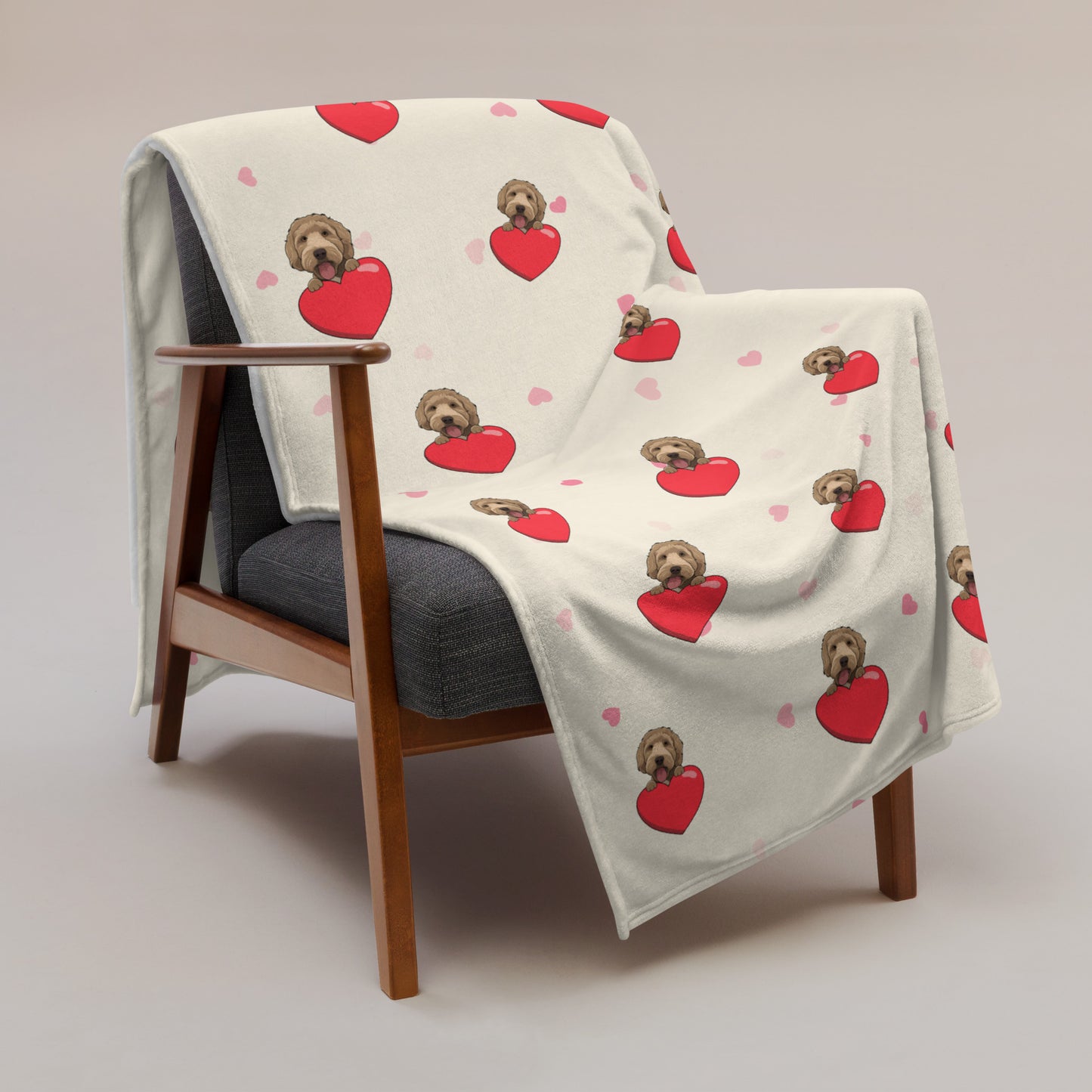 Hearts and Hugs - Custom Pop Art Blanket