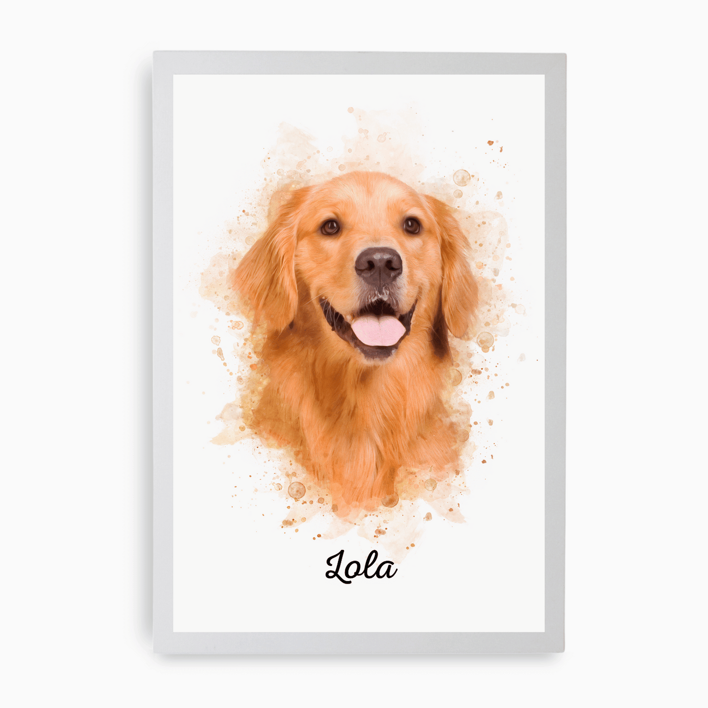Watercolour Pet Portrait