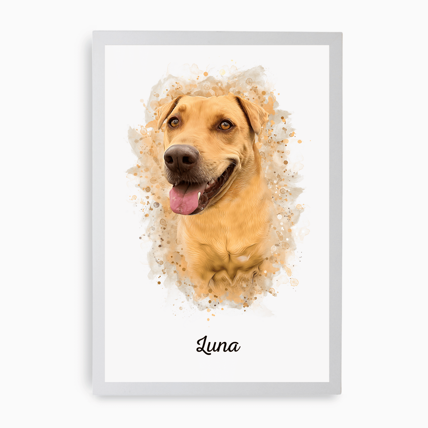 Watercolour Pet Portrait