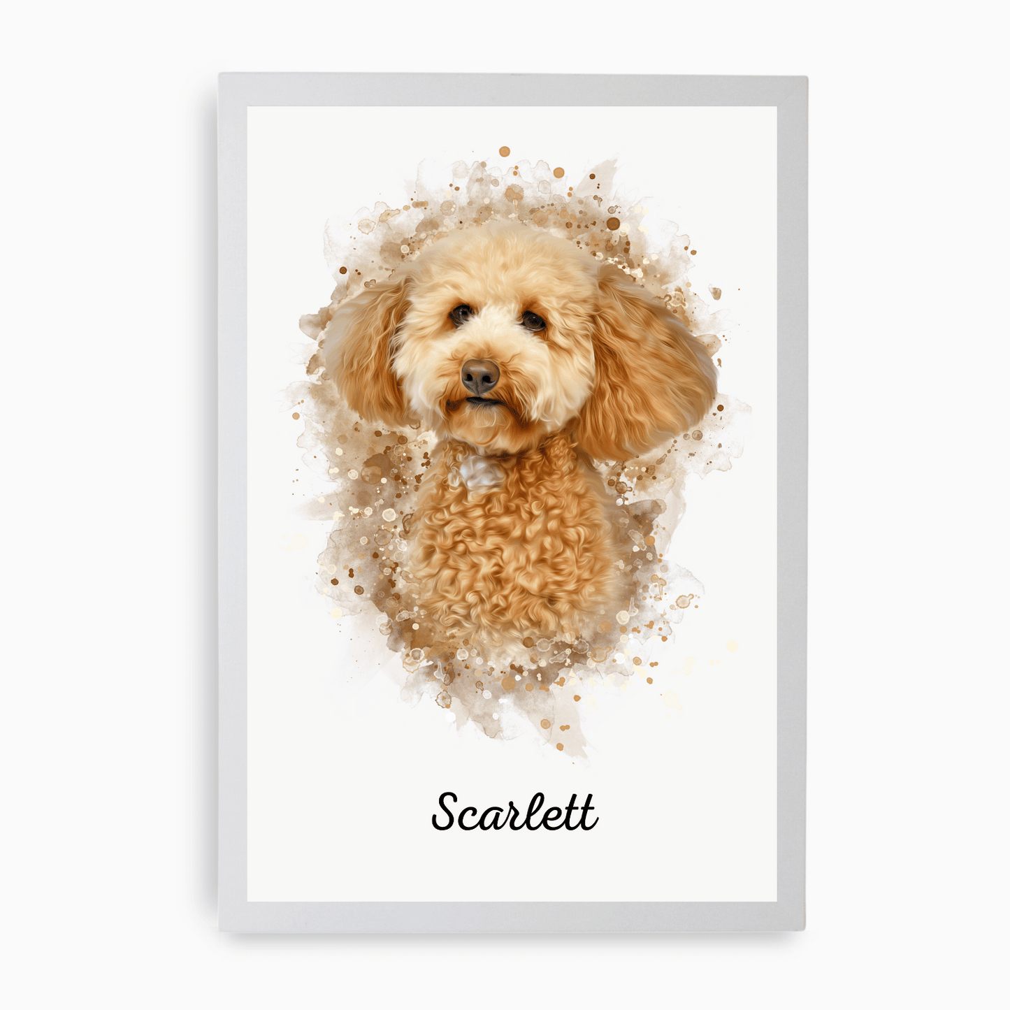 Watercolour Pet Portrait