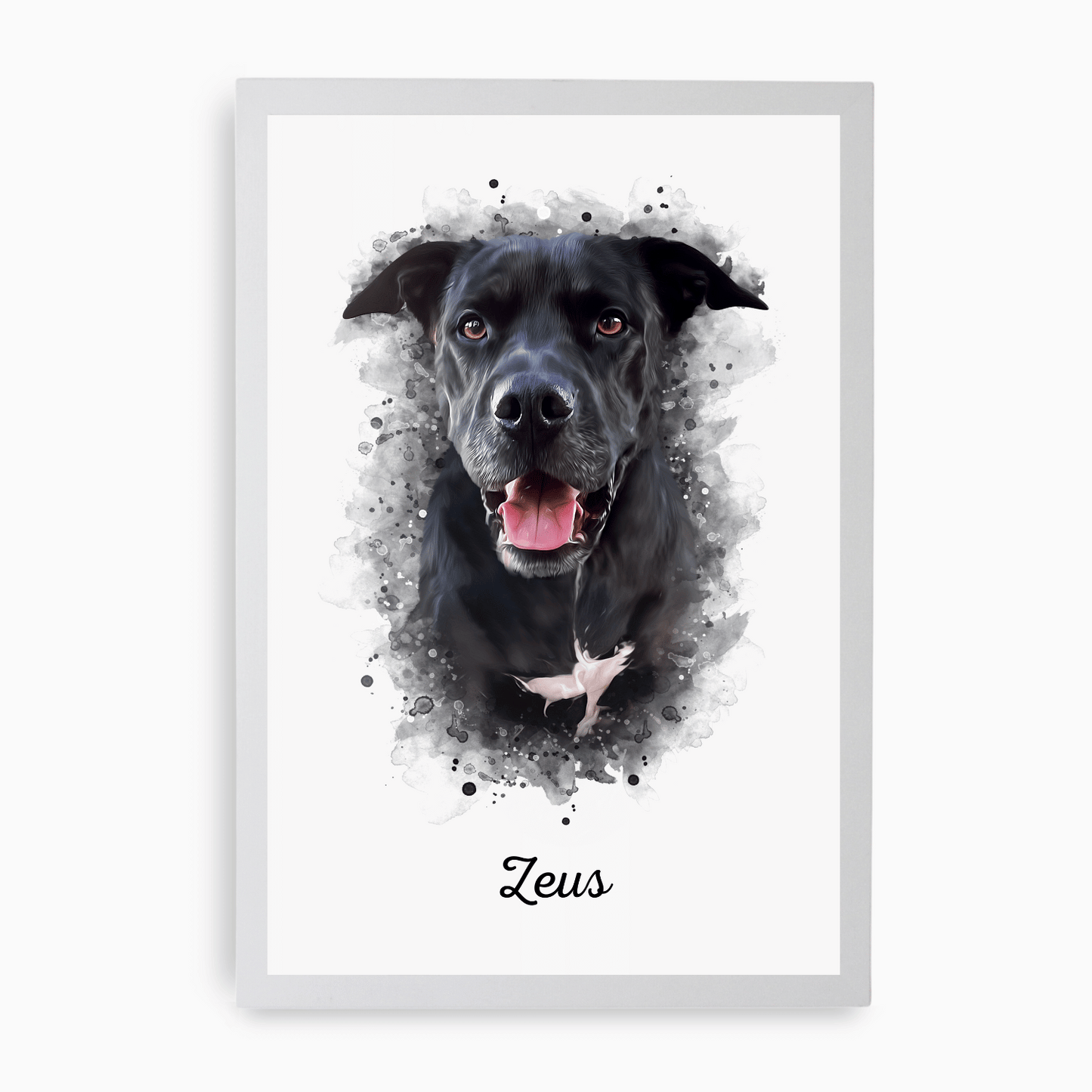 Watercolour Pet Portrait