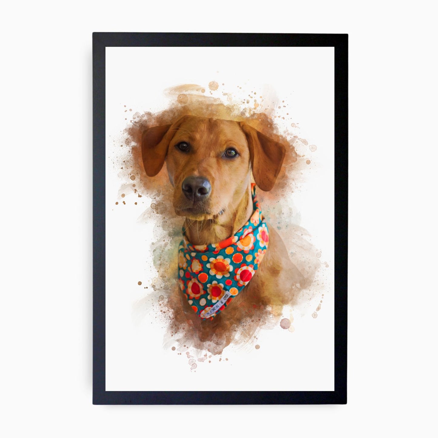 Watercolour Pet Portrait