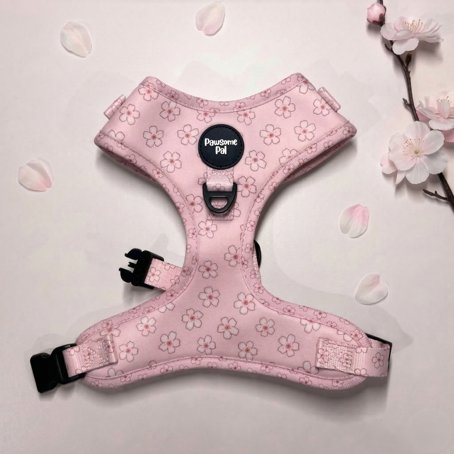 Cherry Blossom Dog Harness