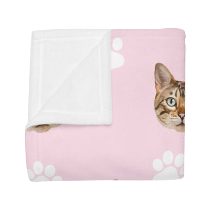 Pawsome Pal Portrait Plush Fleece Blanket