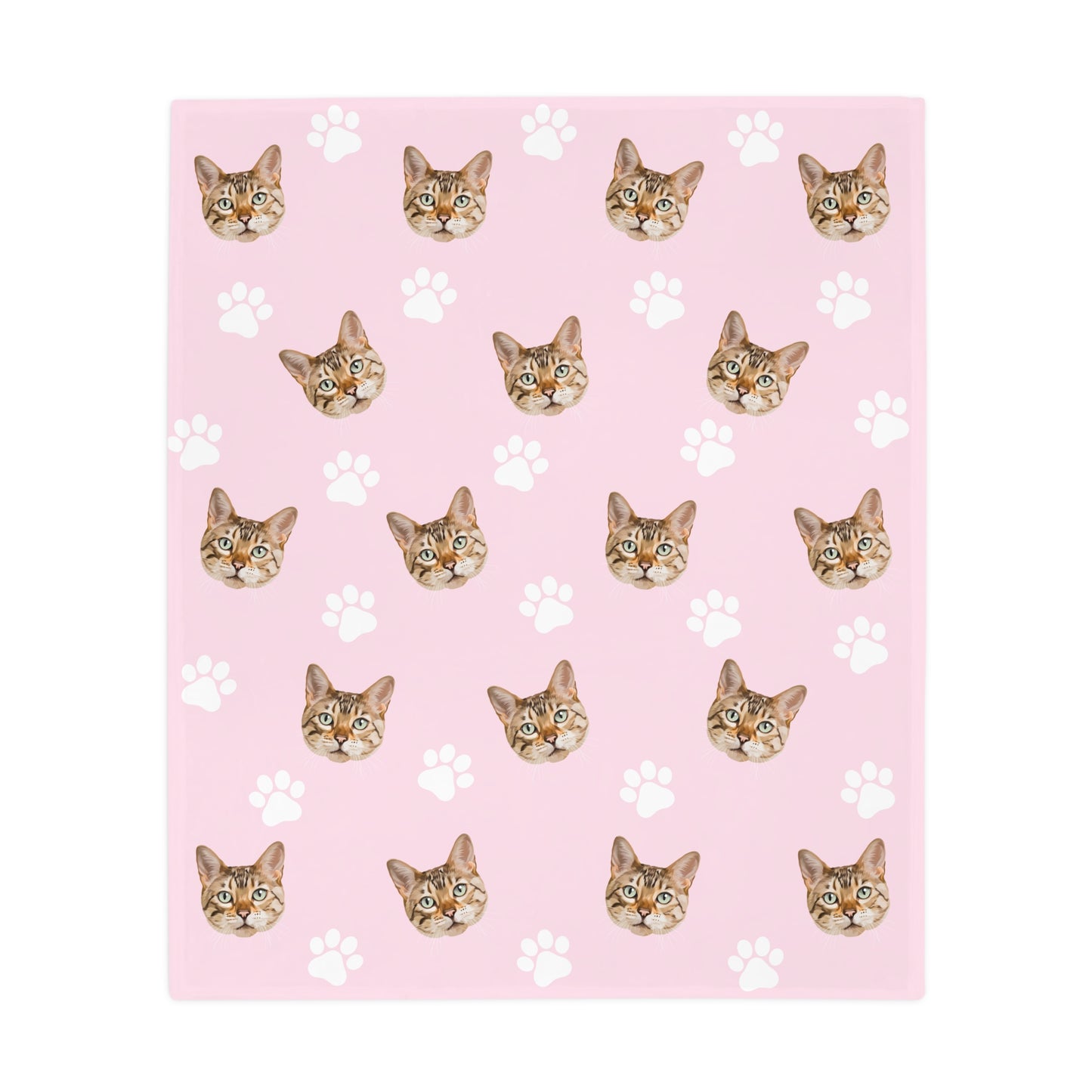 Pawsome Pal Portrait Plush Fleece Blanket