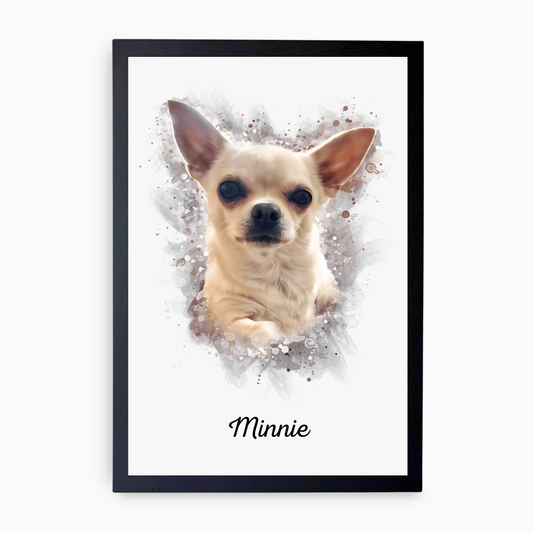 Watercolour Pet Portrait