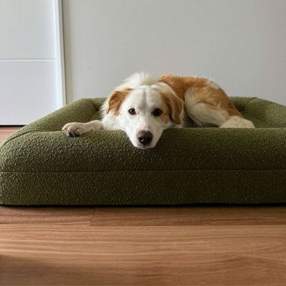 Premium Boucle Dog Bed
