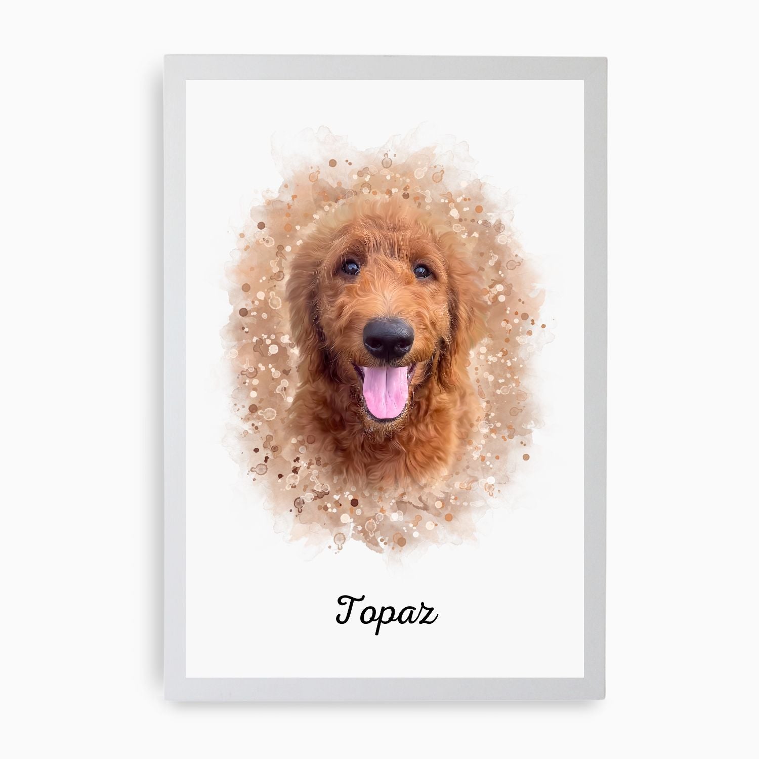 Watercolour Pet Portrait