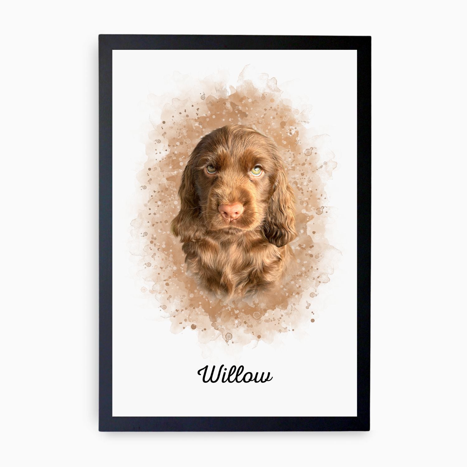 Watercolour Pet Portrait