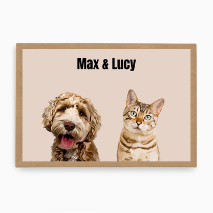 2 Pet Pawsome Pal Portrait