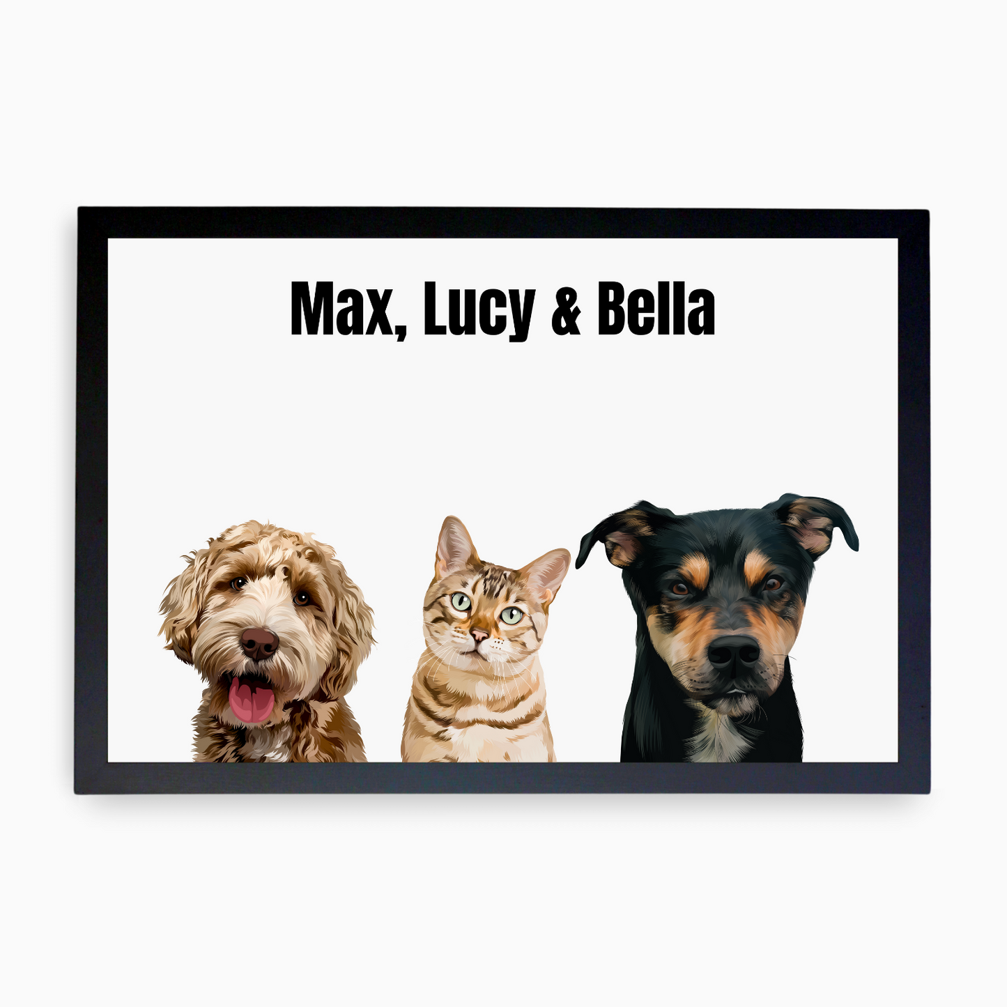 3 Pet Pawsome Pal Portrait