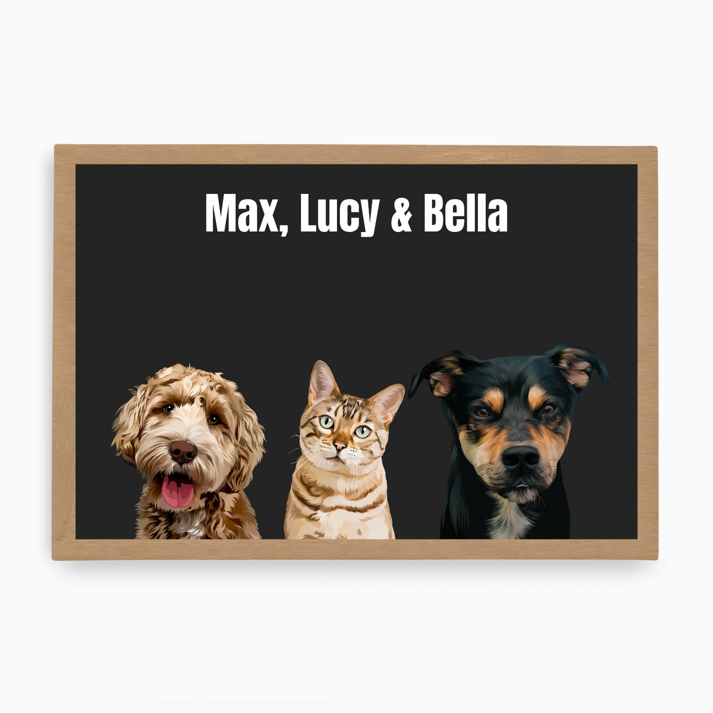 3 Pet Pawsome Pal Portrait