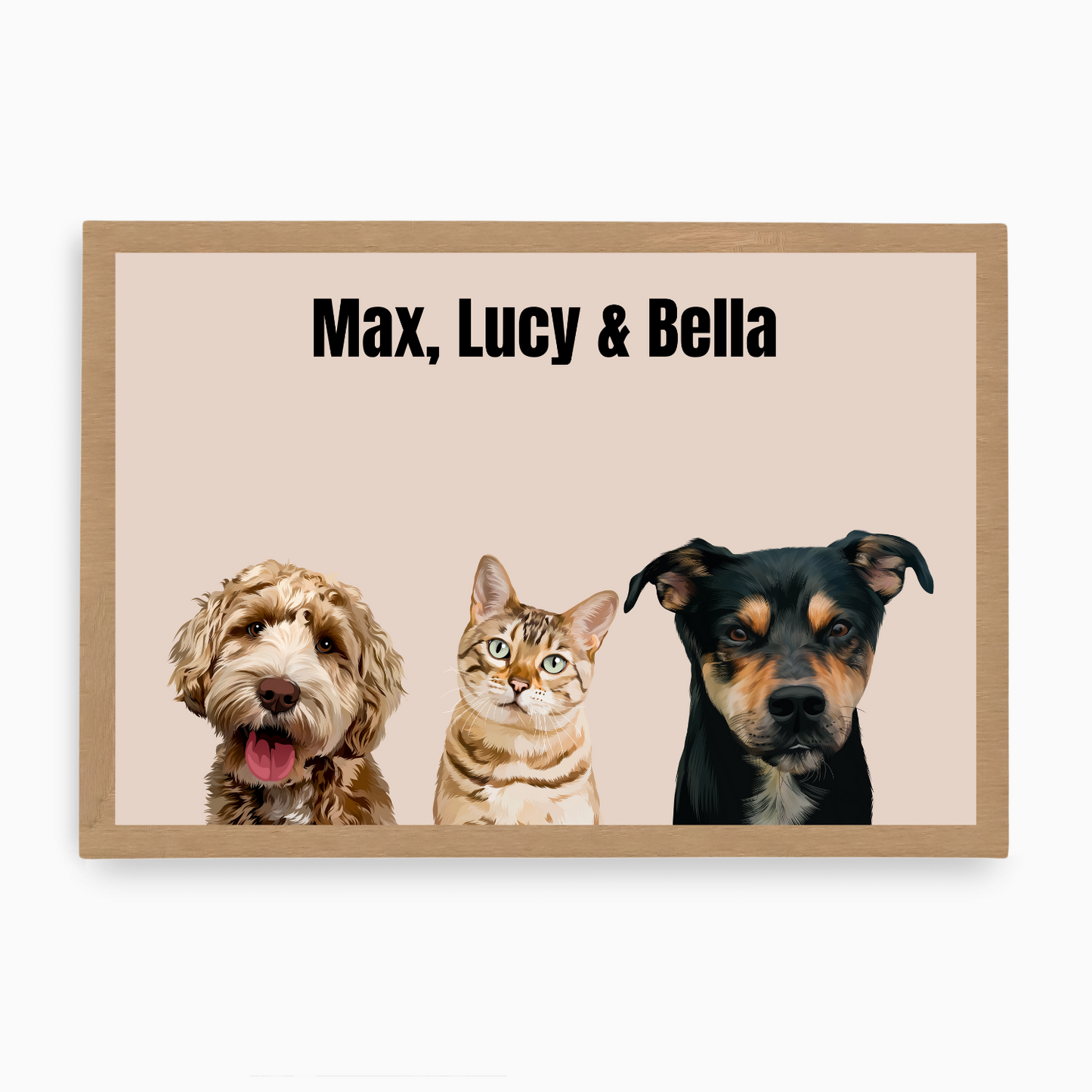 3 Pet Pawsome Pal Portrait