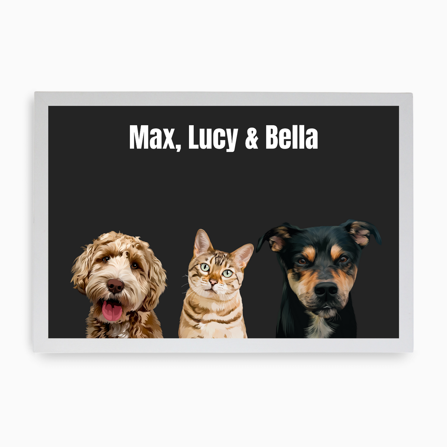 3 Pet Pawsome Pal Portrait