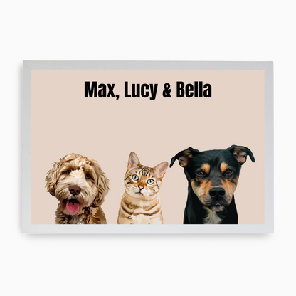 3 Pet Pawsome Pal Portrait