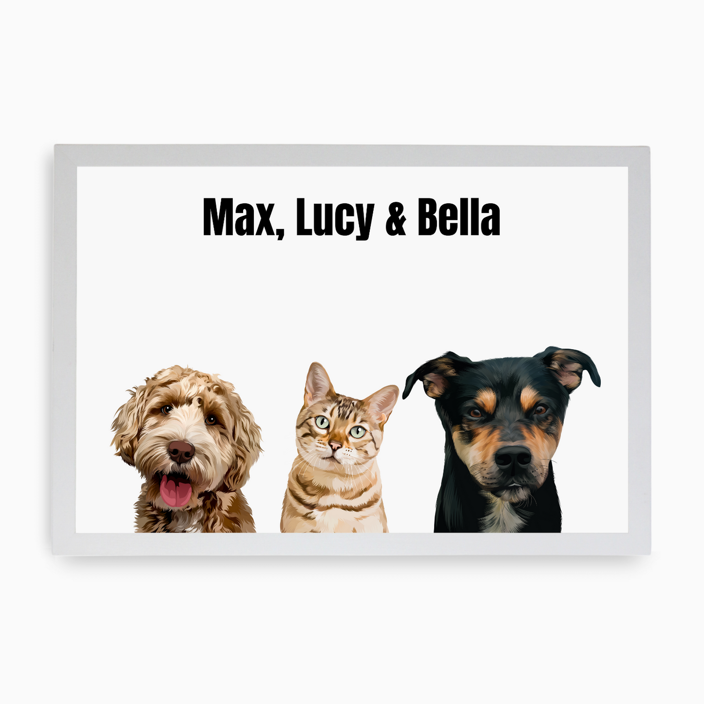 3 Pet Pawsome Pal Portrait